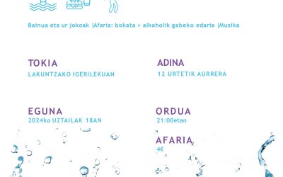 Fiesta del agua Lakunza