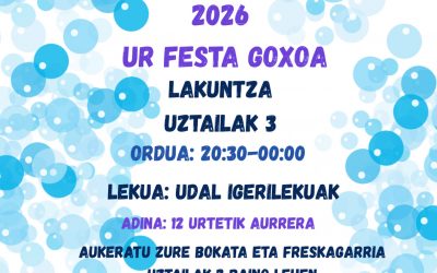 Ur festa Goxoa